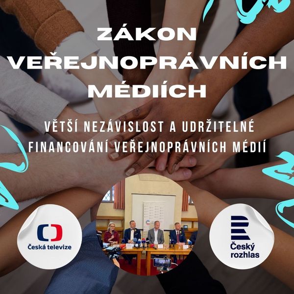 Větší nezávislost a udržitelné financování veřejnoprávních médií – infografiky chystaných změn.