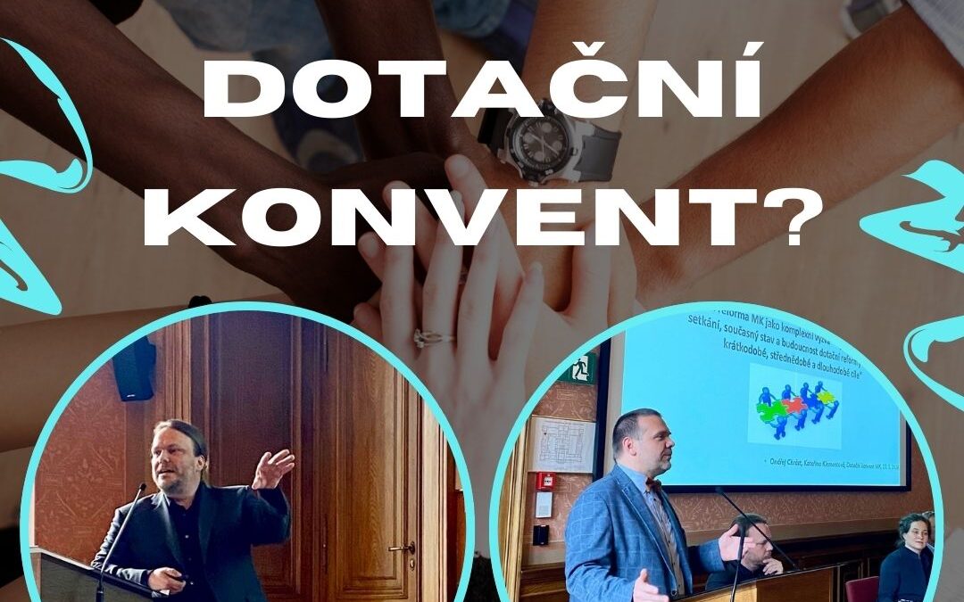 Obíhat mají data, nikoliv lidé! Dotační konvetn a start digitalizace dotací na Ministerstvu kultury.